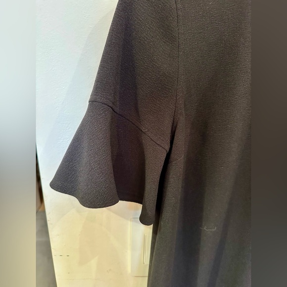 Black Madewell mini dress with flutter sleeves. Size XS. - Picture 4 of 5